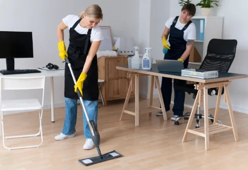 Nettoyage de bureau professionnel à Brouchy