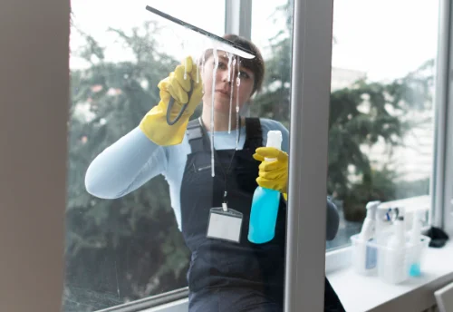Nettoyage de vitres intérieures et extérieures à Brouchy